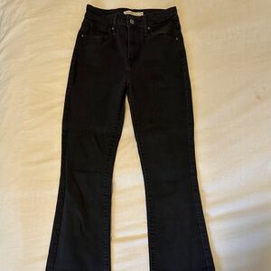 Levi’s 725 Charcoal High Rise Bootcut Jeans - Size 26